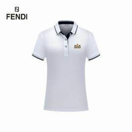 Picture of Fendi Polo Shirts Short _SKUFendiM-3XL25tr8128131